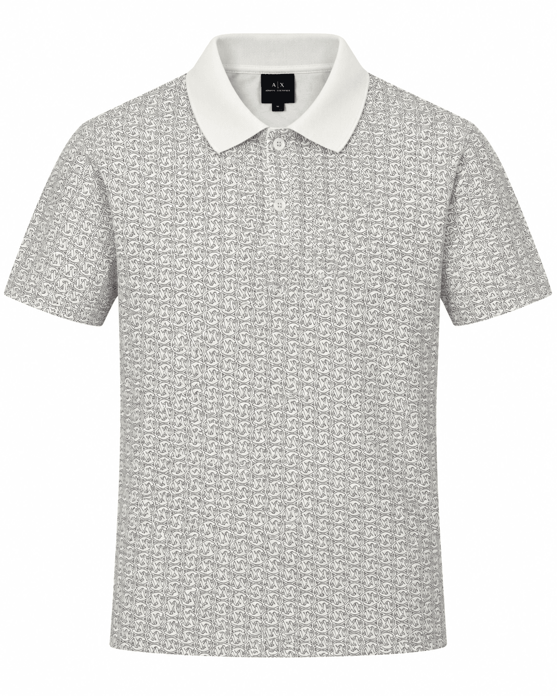Armani Exchange Off White Circle Ax