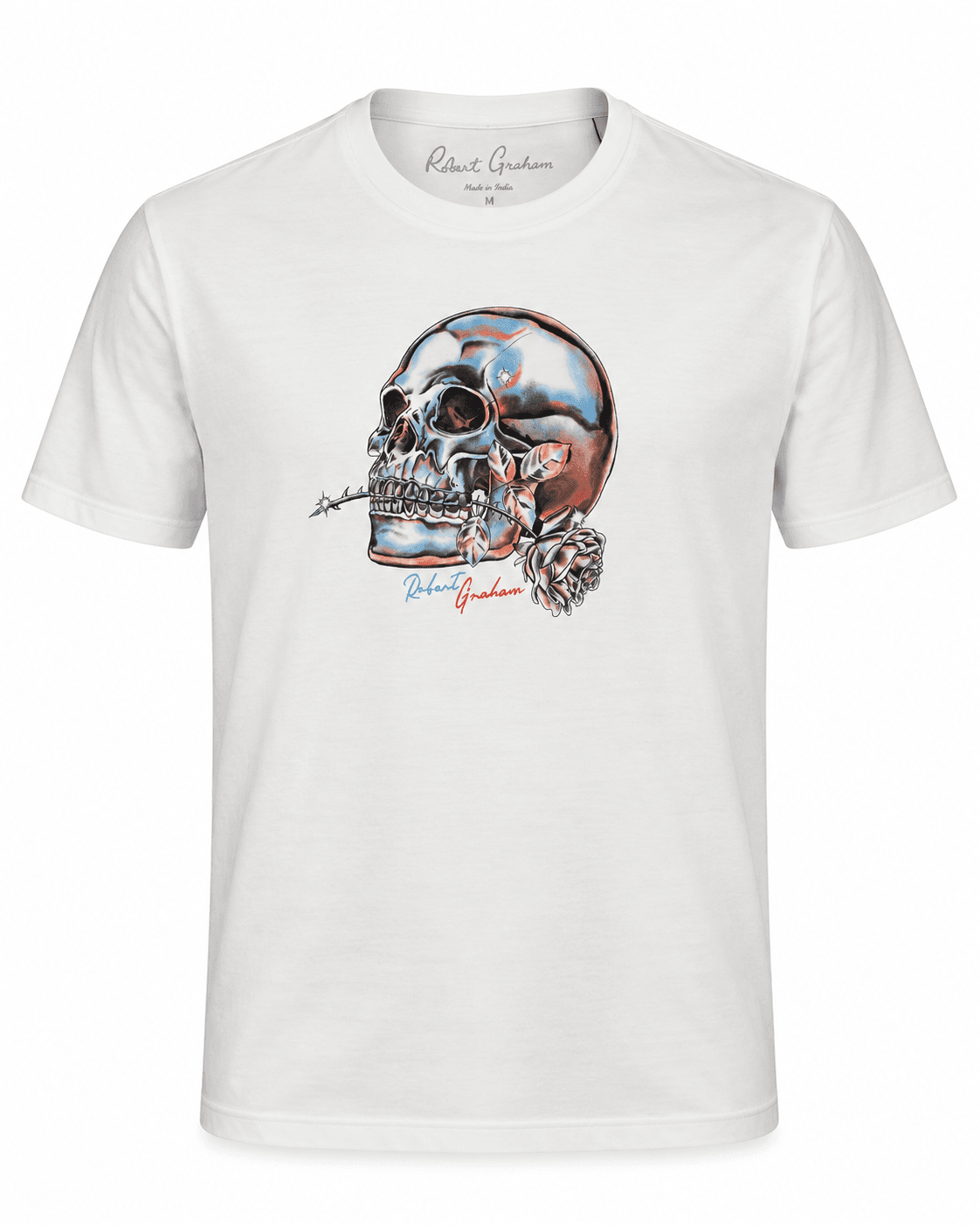 Robert Graham Chrome Skull