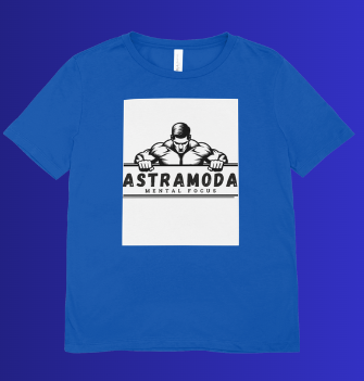 T-Shirt Astramoda Blauw