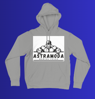 Hoodie Astramoda Grijs